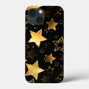 Nahtloses Muster mit goldenen Sternen Case-Mate iPhone Hülle