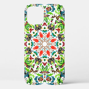  Nahtloses Muster mit leuchtend blumengeschmückten Case-Mate iPhone Hülle
