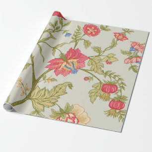 Nahtloses Muster mit stilisierten ornamentalen Blu Geschenkpapier