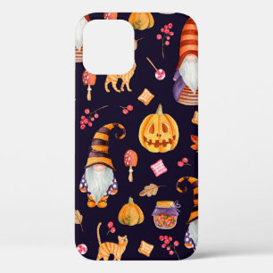 Nahtloses Muster mit Vintagen Halloween-Elementen. Case-Mate iPhone Hülle