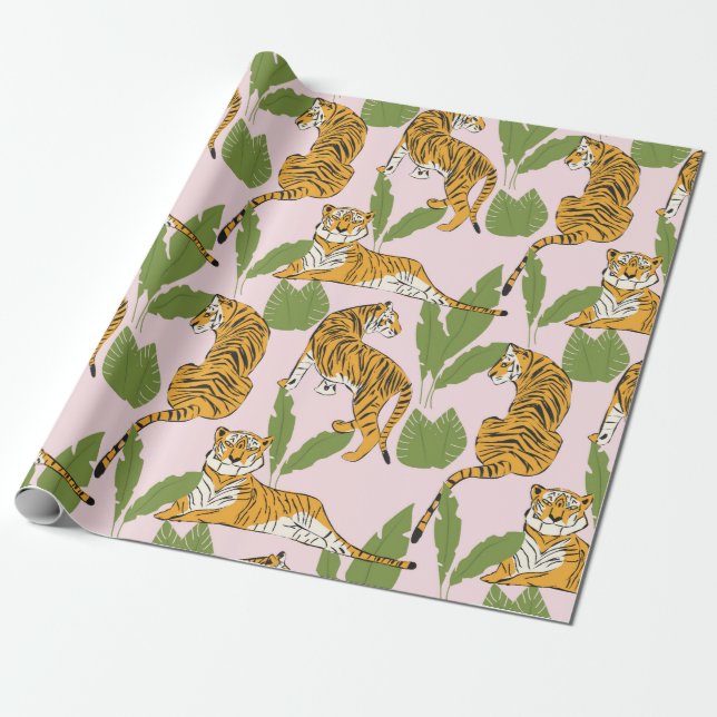 Nahtloses Muster. Nachahmung eines Patchwork-Muste Geschenkpapier (Ungerollt)