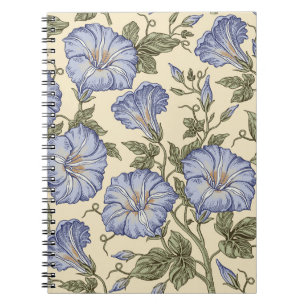 Nahtloses Muster. Petunia Wildblumen Set. Beautif Notizblock