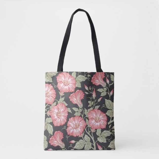 Nahtloses Muster. Petunia Wildblumen Set. Beautif Tasche (Vorderseite)