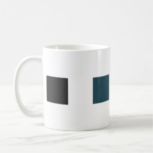 Nahtloses Muster. Pinselstriche und Elemente versc Kaffeetasse
