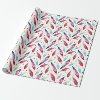 Nahtloses Musterpapier mit Aquarellbinde Geschenkpapier