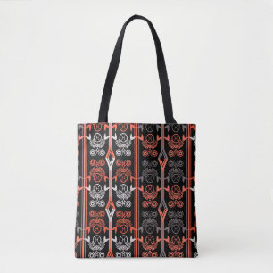 Nahtloses ornamentales Retro-marokkanisches arabis Tasche