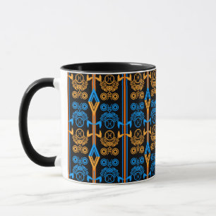 Nahtloses ornamentales Retro-marokkanisches arabis Tasse