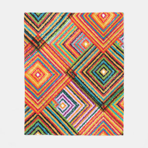 Nahtloses Patchwork-Design. Creative Backgr Fleecedecke