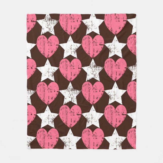 Nahtloses Retro-Muster. Textur mit threadbare er Fleecedecke (Vorderseite)