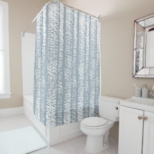 Nahtloses Scribble-Muster Duschvorhang