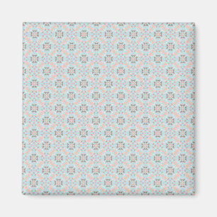 Nahtloses Seashell-Muster Magnet
