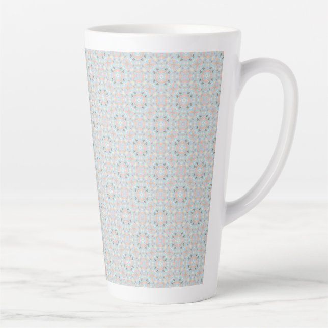 Nahtloses Seashell-Muster Milchtasse (Rechts)