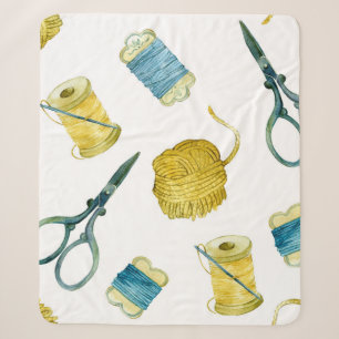 Nahtloses Stricken Sherpadecke