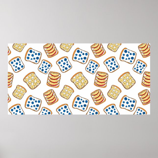Nahtloses Toastmuster Poster (Vorne)