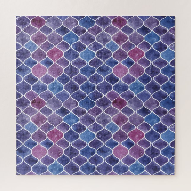 Nahtloses Violett-Muster (Vertikal)