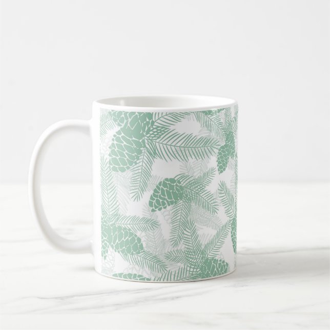 Nahtloses Winter Kaffeetasse (Links)