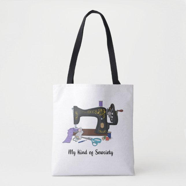 Nähtotenbeutel Tasche (Vorderseite)