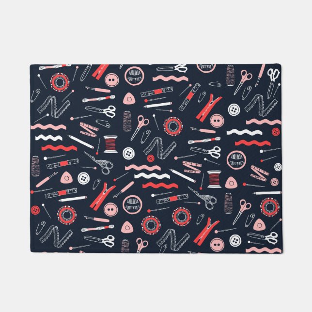 Nähzubehör Tor Mat Fußmatte (Vorderseite)