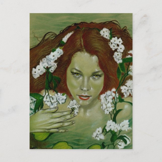 Naiad Nymph Postcard Postkarte (Vorderseite)