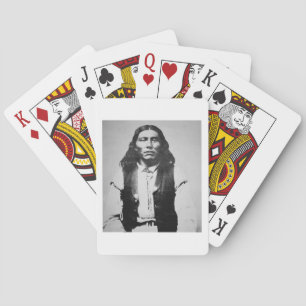 Naiche (d.1874) Chief of the Chiricahua Apaches of Spielkarten