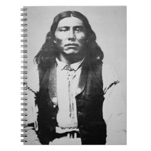 Naiche (d.1874) Leiter der Chiricahua Apaches von Notizblock