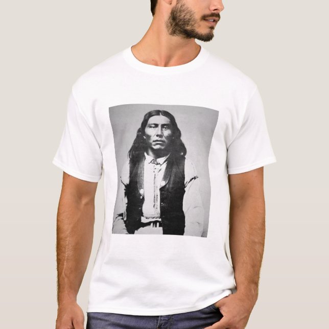 Naiche (d.1874) Leiter der Chiricahua Apaches von T-Shirt (Vorderseite)