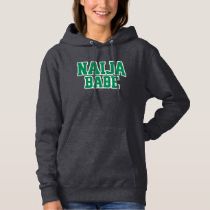 Naija Babe — Nigerianischer Stolz Hoodie