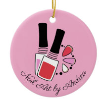Nail Art Design Keramik Ornament