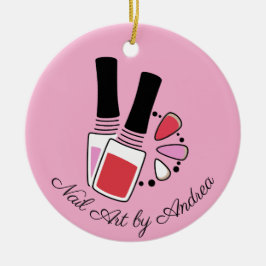 Nail Art Design Keramik Ornament