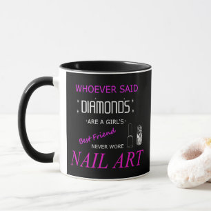 Nail Art est mon meilleur ami 11 oz Combo Mug