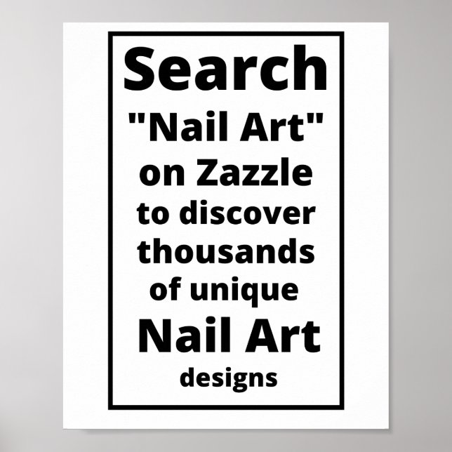Nail Art Poster (Vorne)