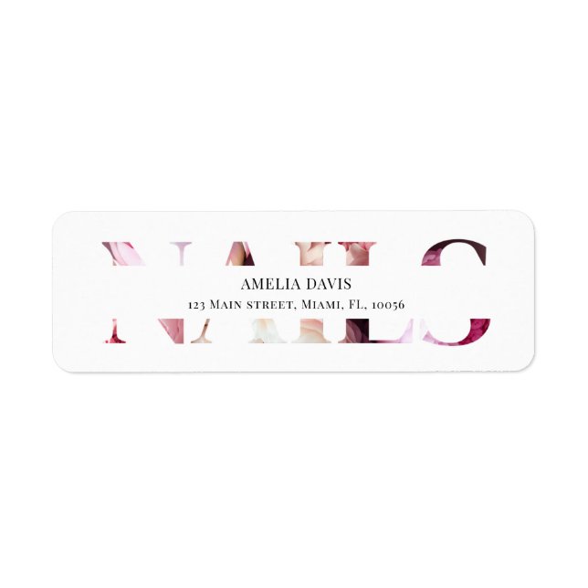 Nail Artist Elegant Floral White Pink Manicurist (Vorne)