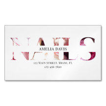Nail Artist Elegant Floral White Pink Manicurist