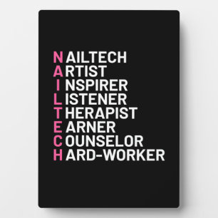 Nail Artist Inspirer Fotoplatte