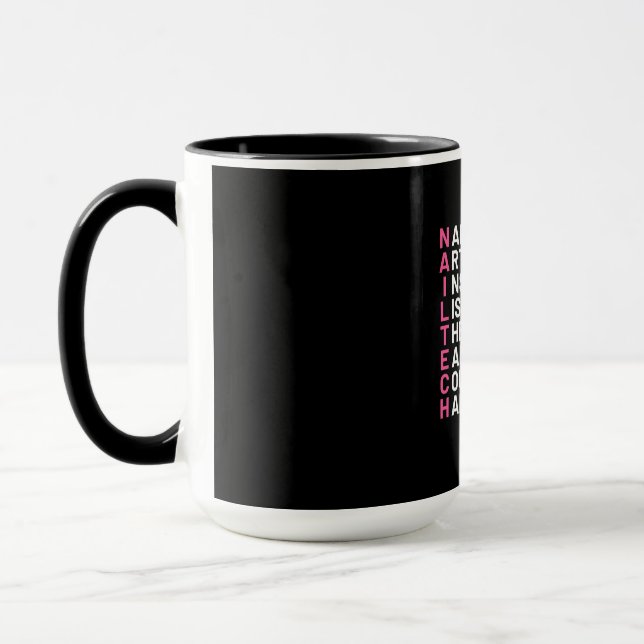 Nail Artist Inspirer Tasse (Links)