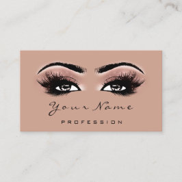 Nail Artist Studio Tropfen Rose Lashes Makeuws Visitenkarte