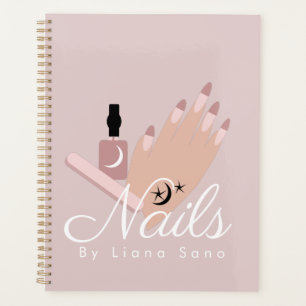 Nail Artist Tattoo Hand Terminplaner Planer