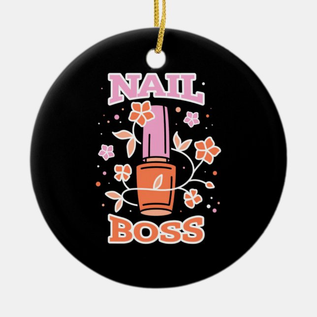 Nail Boss Keramik Ornament (Vorne)