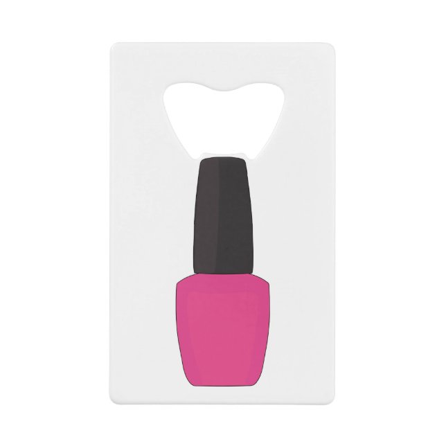 Nail Polish Bottle Geldbeutel Flaschenöffner (Vorderseite)