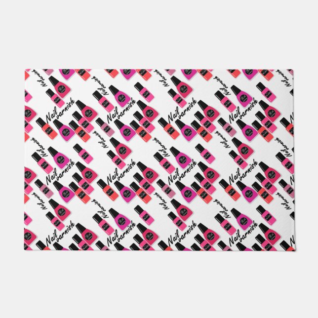 Nail Polish Fußmatte (Vorderseite)