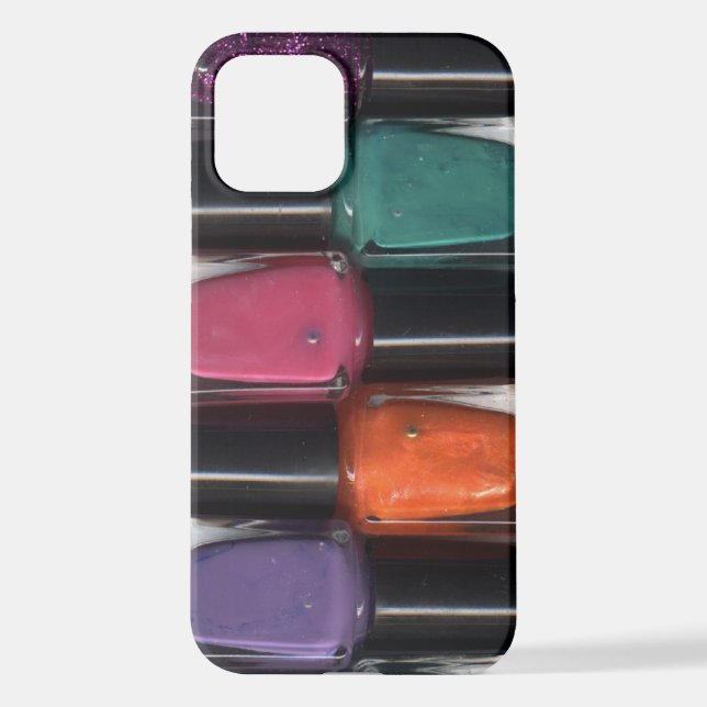 Nail Polish iPhone 12 Hülle (Rückseite)