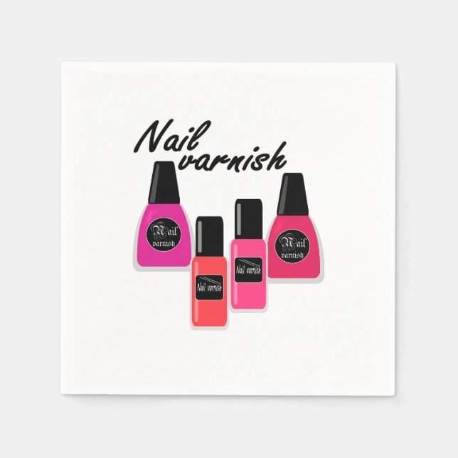 Nail Polish Serviette (Vorderseite)