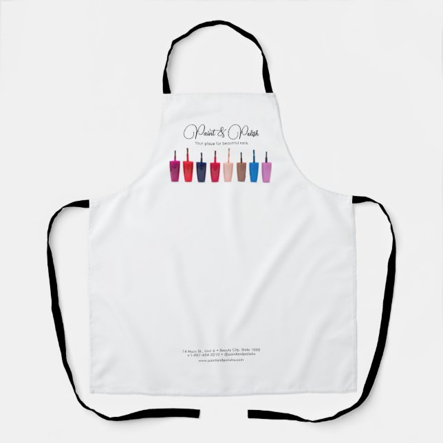 Nail Polnisch Set Nail Salon Schürze (Vorderseite)