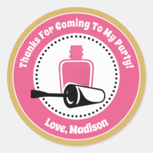 Nail Polnische Geburtstagsparty Gunst Sticker