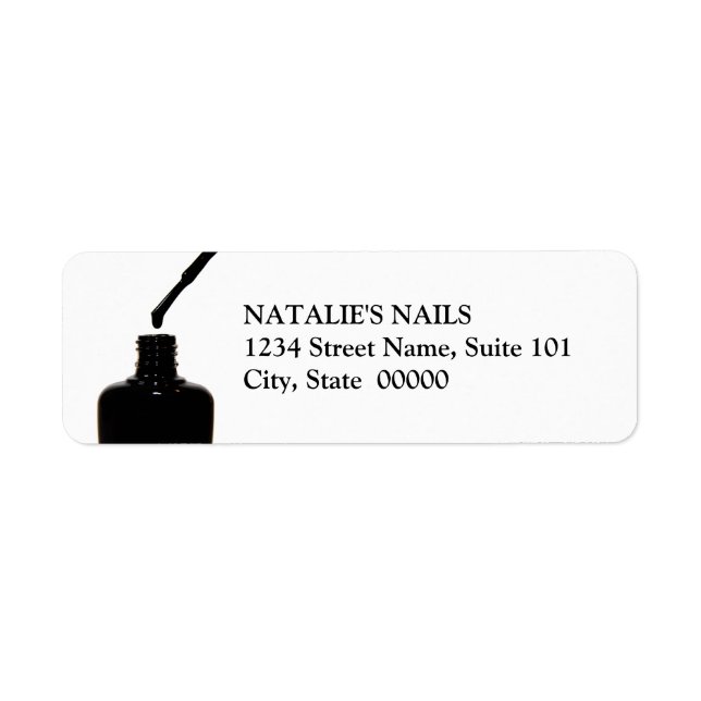 Nail Polnische Labels (Vorne)