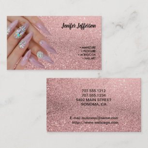 Nail Salon Carte de visite