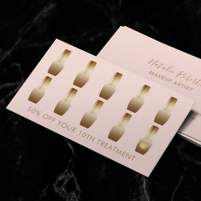 Nail Salon Makeup Artist Manicurist Pinselothek Zü Treuekarte (Von Creator hochgeladen)