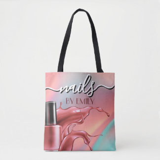 Nail Salon Polnischer Flaschengitter Tasche