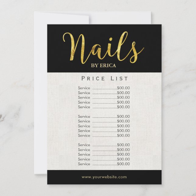Nail Salon Wellness-Center Esthetician Elegante Pr (Vorderseite)
