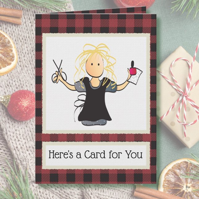 Nail Tech Carte de remerciements pour cadeau de No (Créateur téléchargé)